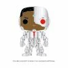 Funko Collections DC Comics - Cyborg 4" Pop! Enamel Pin