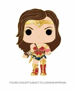 Funko Collections Zack Snyder's Justice League (2021) - Wonder Woman 4" Pop! Enamel Pin