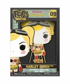 Funko DC Bombshells - Harley Quinn 4" Pop! Enamel Pin