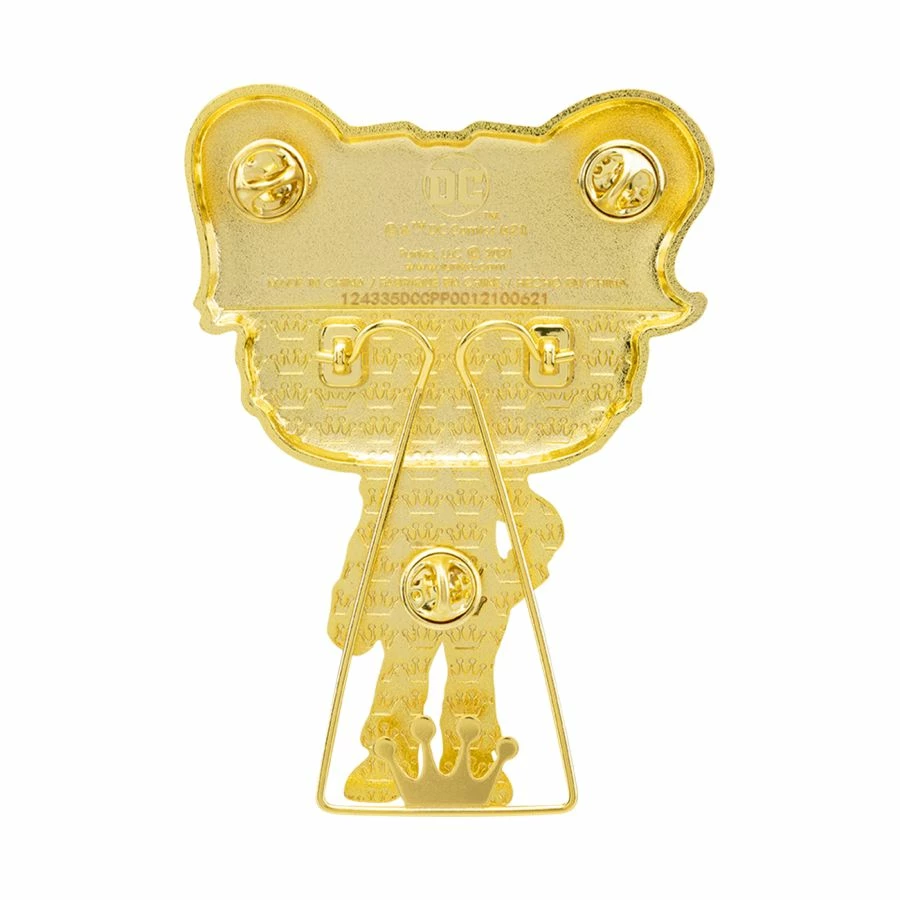 Funko DC Bombshells - Harley Quinn 4" Pop! Enamel Pin 3 Funko DC Bombshells - Harley Quinn 4" Pop! Enamel Pin