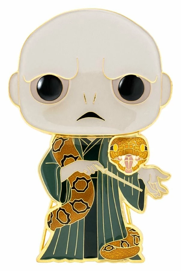 Funko Harry Potter - Voldemort & Nagini 4" Pop! Enamel Pin Collections 1 Funko Harry Potter - Voldemort & Nagini 4" Pop! Enamel Pin Collections