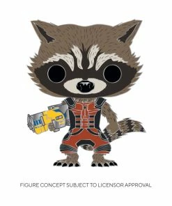 Funko Collections Marvel Comics - Rocket Raccoon 4" Vinyl Enamel Pin