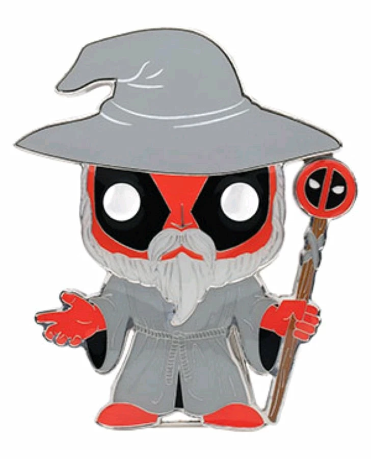 Funko Collections Deadpool (comics) - Wizard Deadpool 4" Pop! Enamel Pin 1 Funko Collections Deadpool (comics) - Wizard Deadpool 4" Pop! Enamel Pin