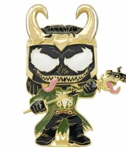 Funko Venom (comics) - Venomized Loki 4" Pop! Enamel Pin
