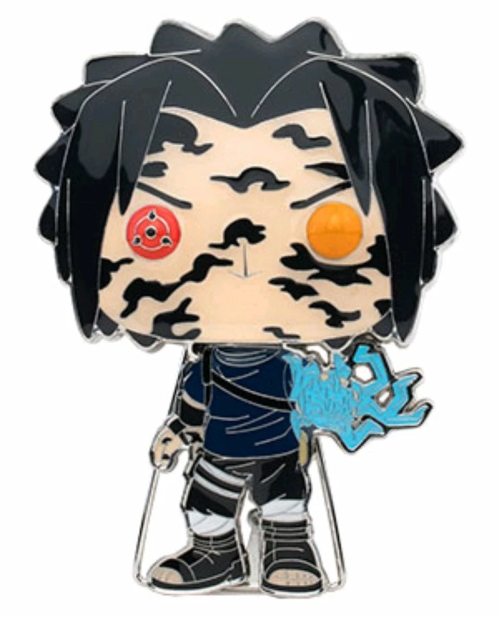 Funko Naruto: Shippuden - Sasuke Curse Mark 4" Pop! Enamel Pin 1 Funko Naruto: Shippuden - Sasuke Curse Mark 4" Pop! Enamel Pin