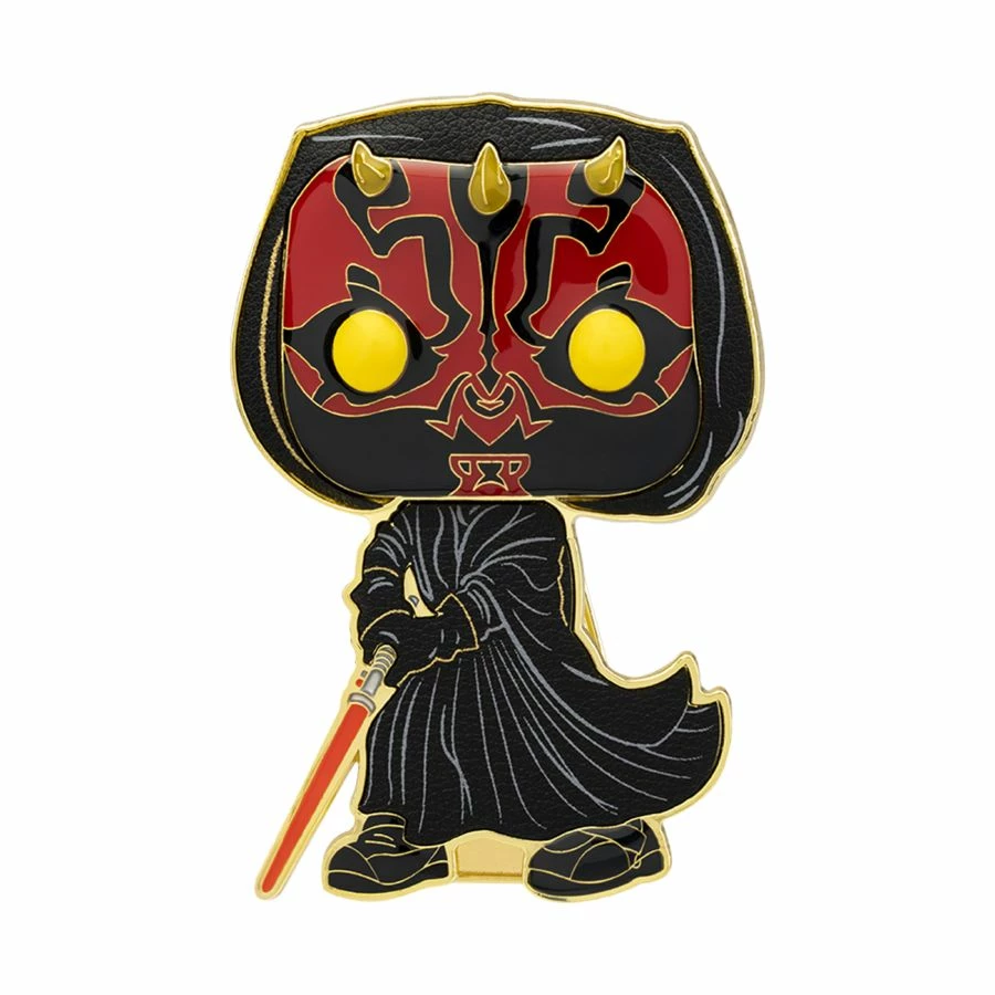 Funko Star Wars - Darth Maul 4" Pop! Enamel Pin Collections 1 Funko Star Wars - Darth Maul 4" Pop! Enamel Pin Collections