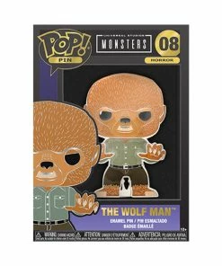 Funko Universal Monsters - Wolf Man 4" Pop! Enamel Pin Collections 5 Funko Universal Monsters - Wolf Man 4