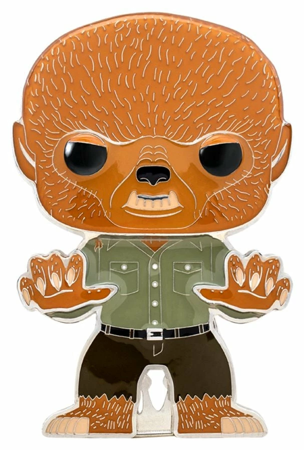 Funko Universal Monsters - Wolf Man 4" Pop! Enamel Pin Collections 1 Funko Universal Monsters - Wolf Man 4" Pop! Enamel Pin Collections
