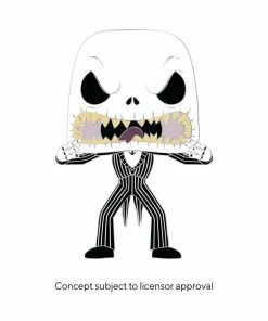 Funko The Nightmar Before Christmas - Jack Skellington 4" Pop! Enamel Pin