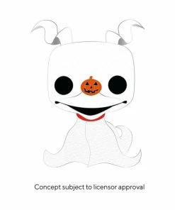 Funko The Nightmar Before Christmas - Zero 4" Pop! Enamel Pin Collections