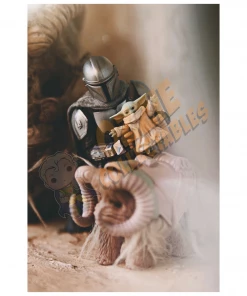 Star Wars: The Mandalorian - Fathers And Sons - Janan Lee Art Print Poster