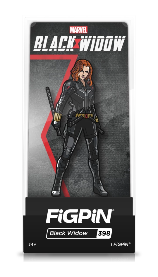 FigPins Black Widow - Black Widow 3" Collectors FigPin #398 1 FigPins Black Widow - Black Widow 3" Collectors FigPin #398