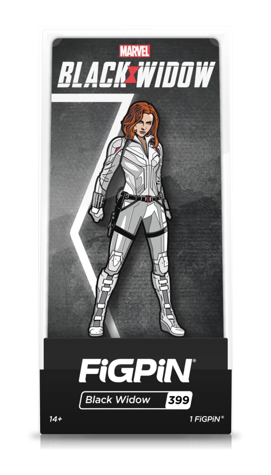 FigPins Black Widow - Black Widow 3" Collectors FigPin #398 3 FigPins Black Widow - Black Widow 3" Collectors FigPin #398