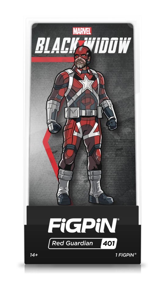 Black Widow - Red Guardian 3" Collectors FigPin #401 FigPins 1 Black Widow - Red Guardian 3" Collectors FigPin #401 FigPins