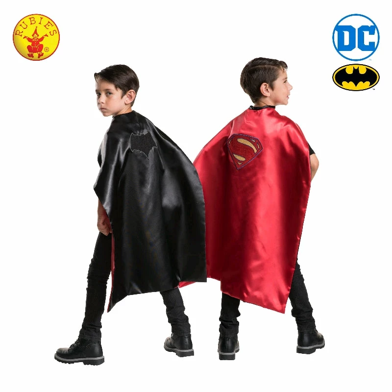 Rubies Deerfield Batman To Superman Reversible Cape - Child 1 Rubies Deerfield Batman To Superman Reversible Cape - Child