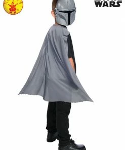Rubies Deerfield Star Wars Mandalorian Mask & Cape Set - Child