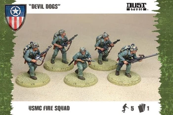 Gale Force 9 All Board Games Dust - Allies USMC Fire Squad "Devil Dogs" 1 Gale Force 9 All Board Games Dust - Allies USMC Fire Squad "Devil Dogs"