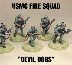 Gale Force 9 All Board Games Dust - Allies USMC Fire Squad "Devil Dogs" 6 Gale Force 9 All Board Games Dust - Allies USMC Fire Squad