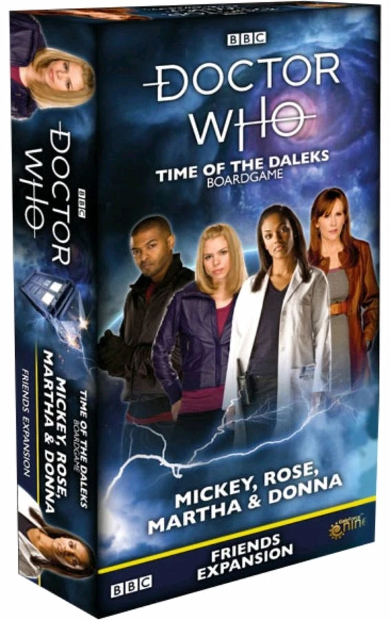 Gale Force 9 Doctor Who - Time Of The Daleks Friends Mickey, Rose, Martha & Donna Expansion 1 Gale Force 9 Doctor Who - Time Of The Daleks Friends Mickey, Rose, Martha & Donna Expansion