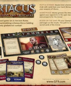 Gale Force 9 All Board Games Spartacus - A Game Of Blood & Treachery Board Game