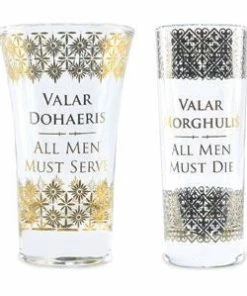 Half Moon Bay A Game Of Thrones - Black & Gold Premium Glass Set Kitchenware