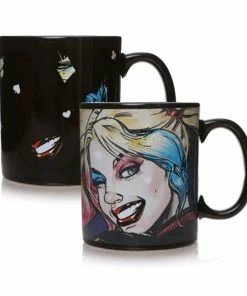 Half Moon Bay DC Comics - Harley Quinn Heat Changing Mug