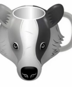 Half Moon Bay Harry Potter - Hufflepuff Badger Shaped Mug