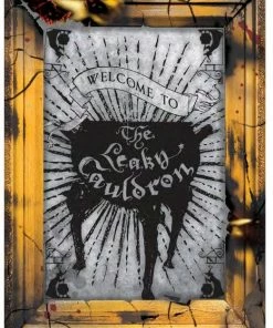 Half Moon Bay Harry Potter - Leaky Cauldron Small Tin Sign