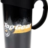 Half Moon Bay Top Gear - Black And Yellow Gears Travel Mug Mugs