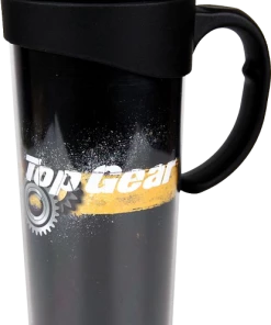 Half Moon Bay Top Gear - Black And Yellow Gears Travel Mug Mugs