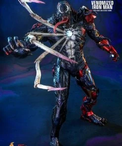 Hot Toys Spider-Man Maximum Venom - Venomized Iron Man 1:6 Scale 12