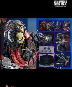 Hot Toys Spider-Man Maximum Venom - Venomized Iron Man 1:6 Scale 12