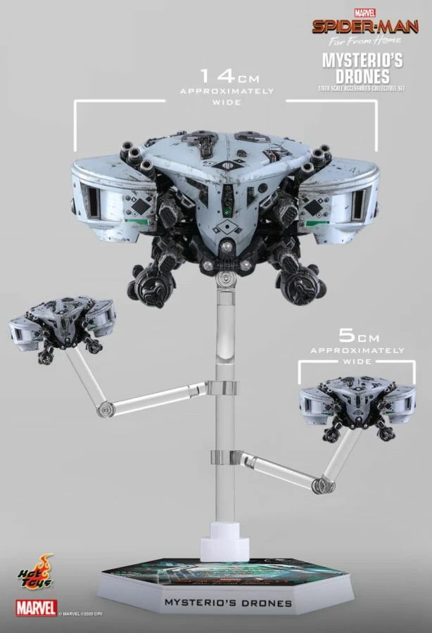 NECA Spider-Man: Far From Home - Mysterio's Drones Set 4 NECA Spider-Man: Far From Home - Mysterio's Drones Set