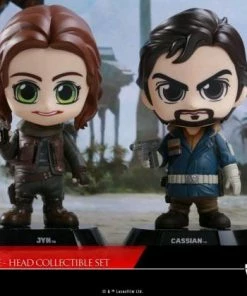Hot Toys Star Wars: Rogue One - Jyn & Cassian Cosbaby Set