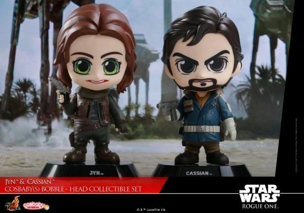 Hot Toys Star Wars: Rogue One - Jyn & Cassian Cosbaby Set 1 Hot Toys Star Wars: Rogue One - Jyn & Cassian Cosbaby Set