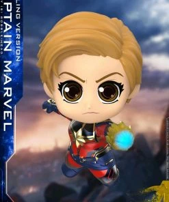 Hot Toys Avengers 4: Endgame - Captain Marvel Battling Cosbaby