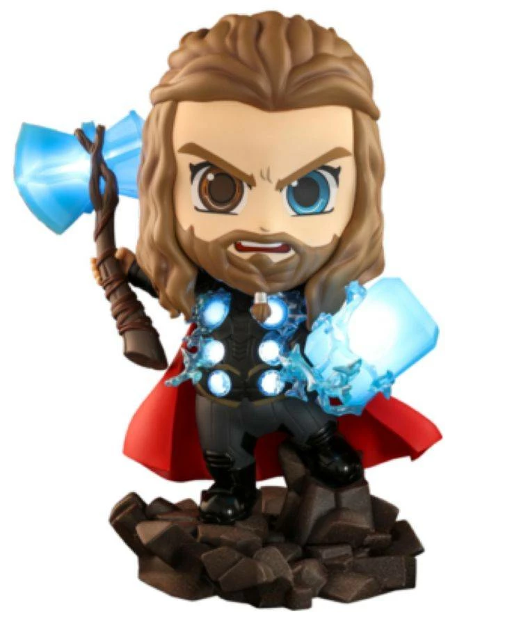 Hot Toys Avengers 4: Endgame - Thor Battling UV Large Cosbaby 1 Hot Toys Avengers 4: Endgame - Thor Battling UV Large Cosbaby