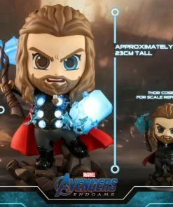 Hot Toys Avengers 4: Endgame - Thor Battling UV Large Cosbaby 6 Hot Toys Avengers 4: Endgame - Thor Battling UV Large Cosbaby