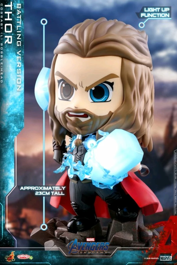 Hot Toys Avengers 4: Endgame - Thor Battling UV Large Cosbaby 2 Hot Toys Avengers 4: Endgame - Thor Battling UV Large Cosbaby