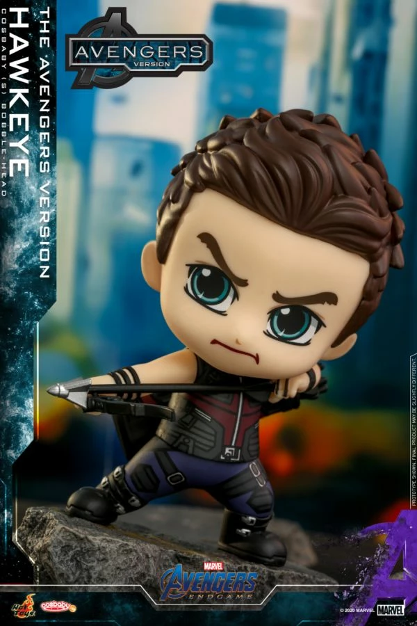 Hot Toys Avengers 4: Endgame - Hawkeye The Avengers Version Cosbaby 2 Hot Toys Avengers 4: Endgame - Hawkeye The Avengers Version Cosbaby