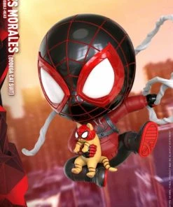 Hot Toys Marvel's Spider-Man: Miles Morales - Miles Bodega Cat Suit Cosbaby