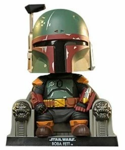 Funko Star Wars: Book Of Boba Fett - Boba Fett On Throne Cosbaby Set Collections
