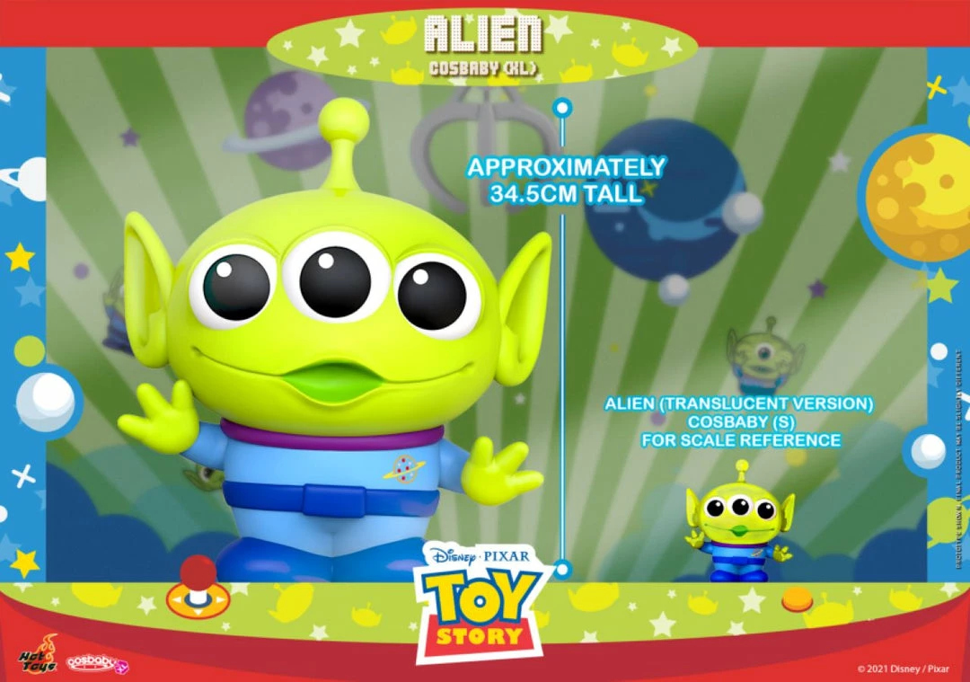 Hot Toys Staff Picks Toy Story - Alien XL Cosbaby 3 Hot Toys Staff Picks Toy Story - Alien XL Cosbaby