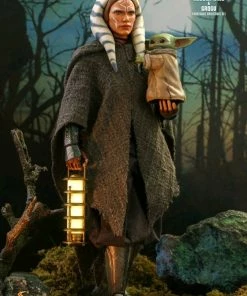 Hot Toys Star Wars: The Mandalorian - Ahsoka Tano And Grogu 1:6 Scale 12" Action Figure Set