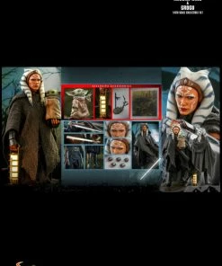 Hot Toys Star Wars: The Mandalorian - Ahsoka Tano And Grogu 1:6 Scale 12