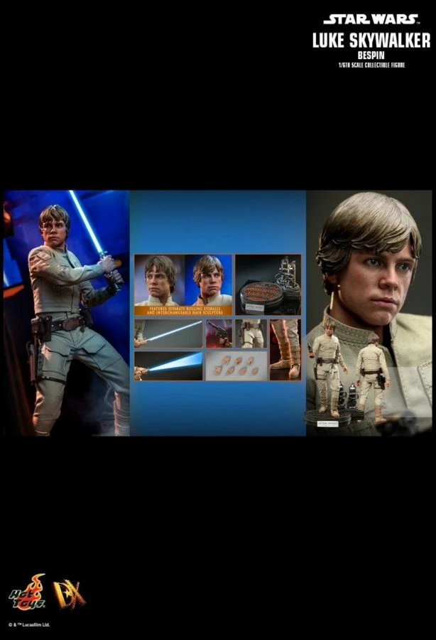 Hot Toys Star Wars - Luke Skywalker (Bespin) 1:6 Scale Action Figure 15 Hot Toys Star Wars - Luke Skywalker (Bespin) 1:6 Scale Action Figure