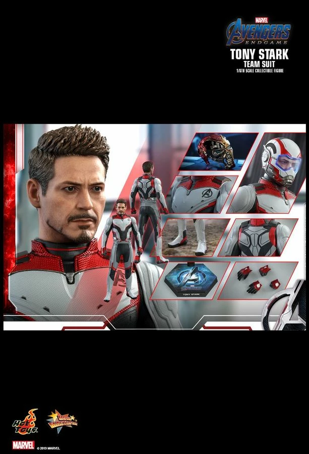 Hot Toys Avengers 4: Endgame - Tony Stark Team Suit 12" 1:6 Scale Action Figure 9 Hot Toys Avengers 4: Endgame - Tony Stark Team Suit 12" 1:6 Scale Action Figure