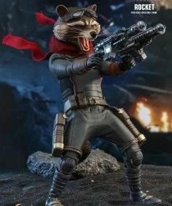 Hot Toys Avengers 4: Endgame - Rocket Raccoon 1:6 Scale Action Figure 11 Hot Toys Avengers 4: Endgame - Rocket Raccoon 1:6 Scale Action Figure