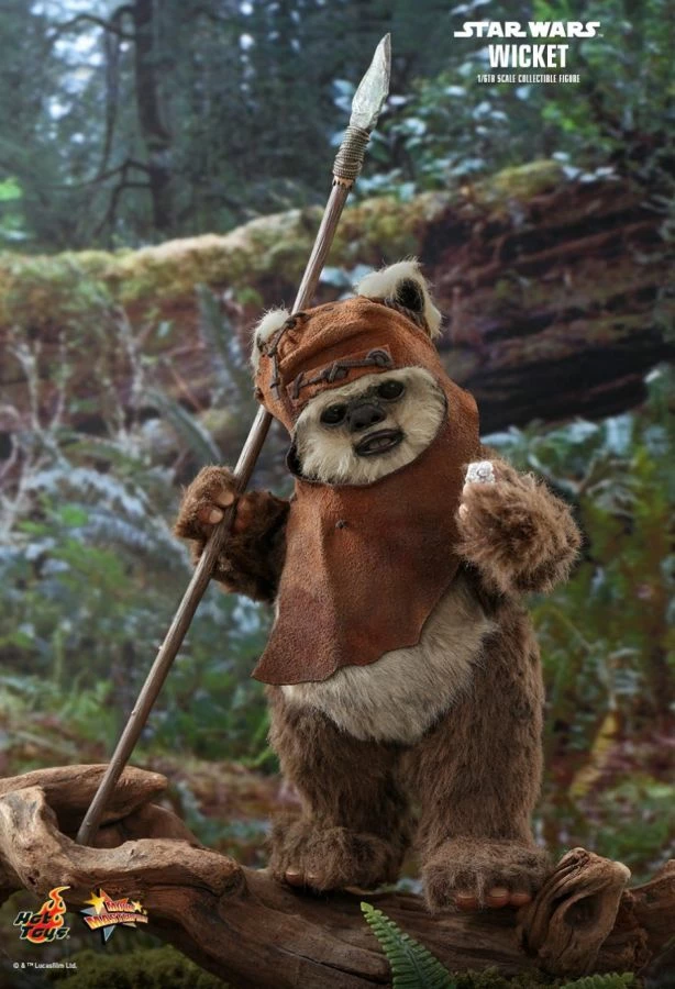 Hot Toys Star Wars - Wicket Return Of The Jedi 1:6 Scale Acton Figure 5 Hot Toys Star Wars - Wicket Return Of The Jedi 1:6 Scale Acton Figure