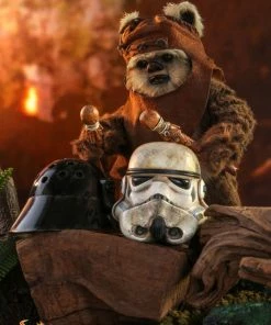 Hot Toys Star Wars - Leia & Wicket Return Of The Jedi 1:6 Scale Acton Figure